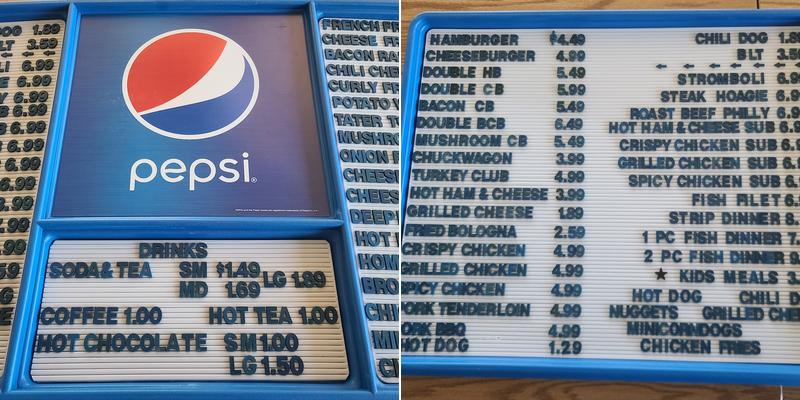 Frosty Freeze of Midland Menu