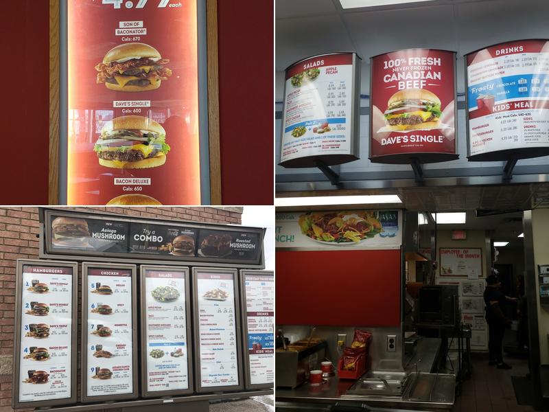 Wendy's Menu