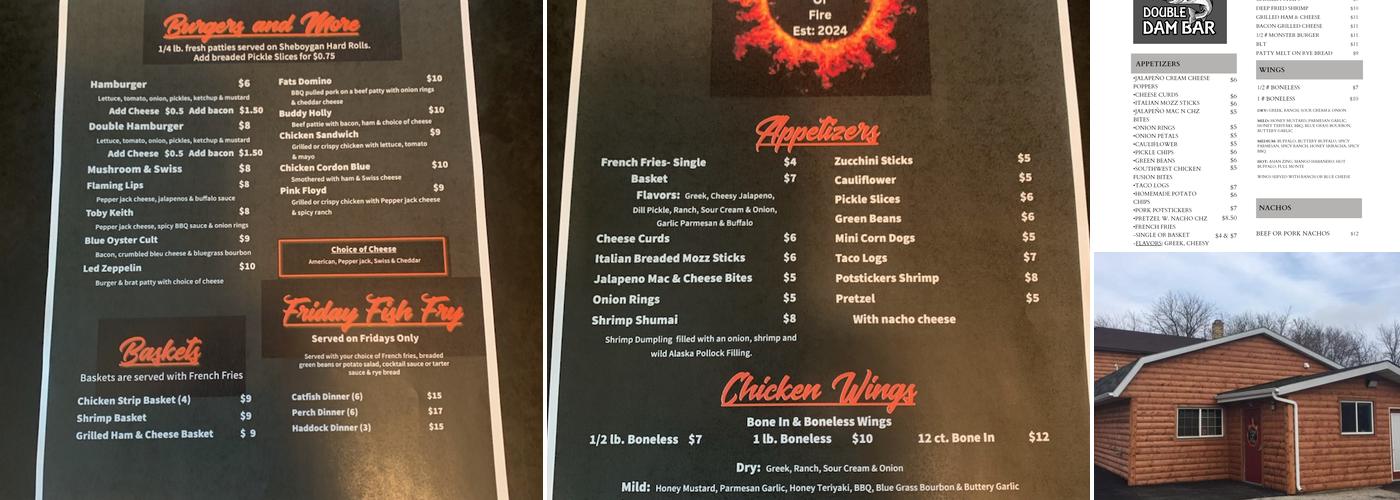 Ring Of Fire Menu