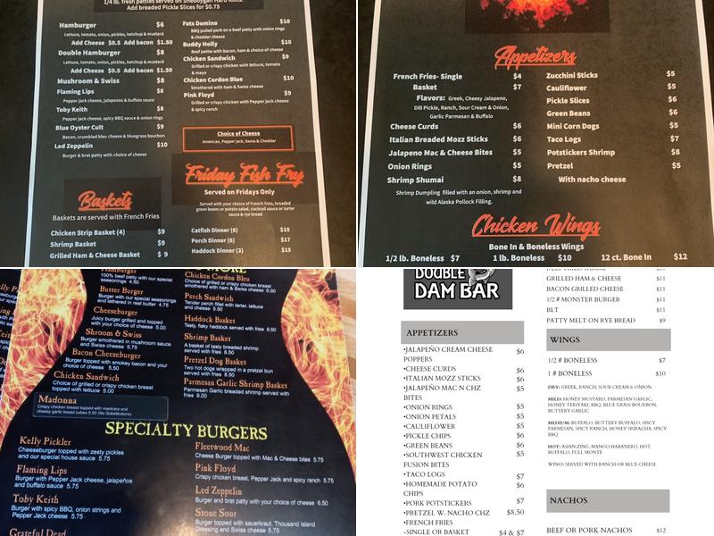Ring Of Fire Menu
