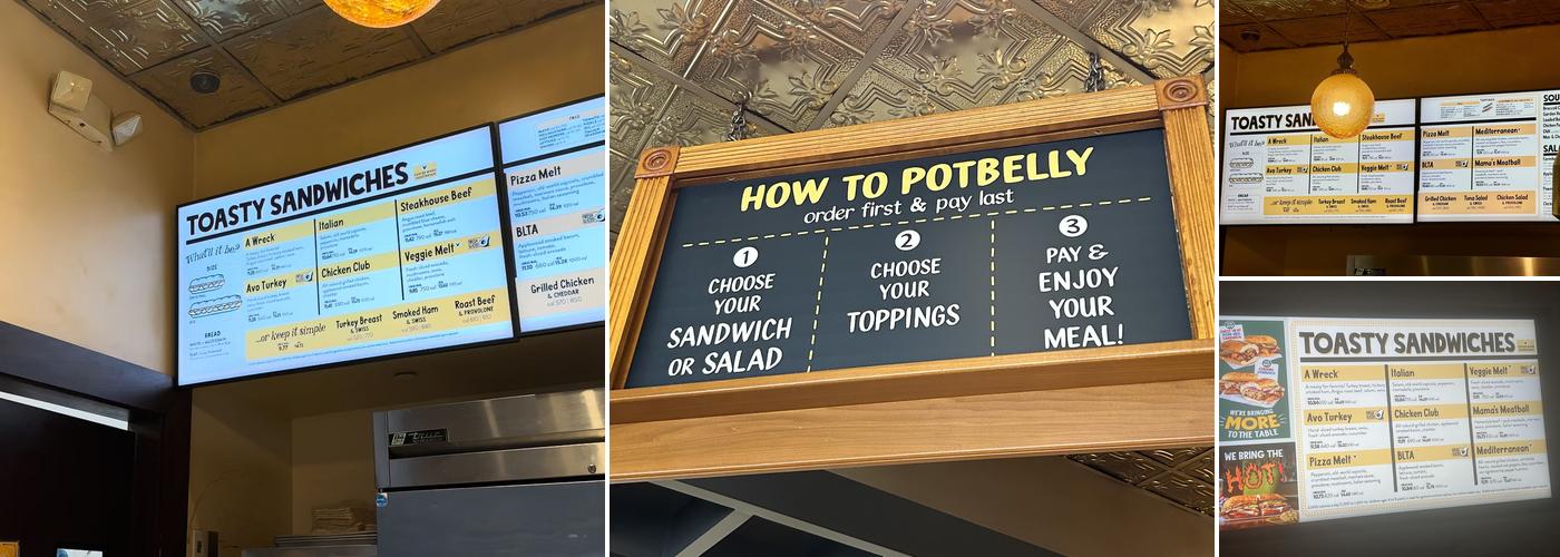 Potbelly Menu