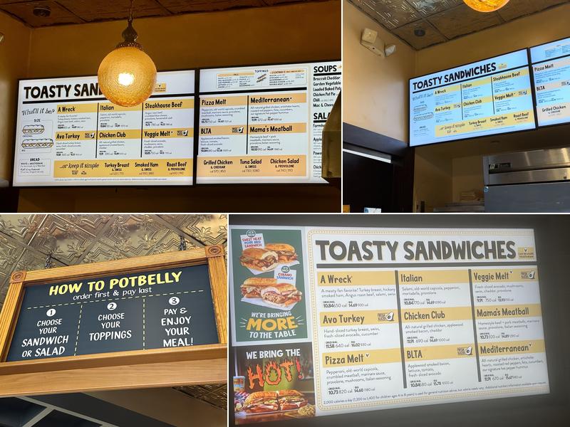 Potbelly Menu