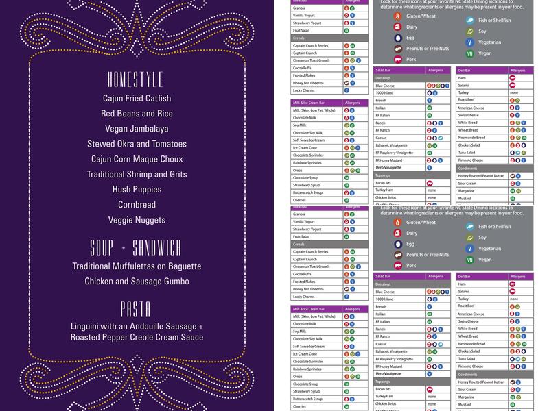 Case Dining Hall Menu