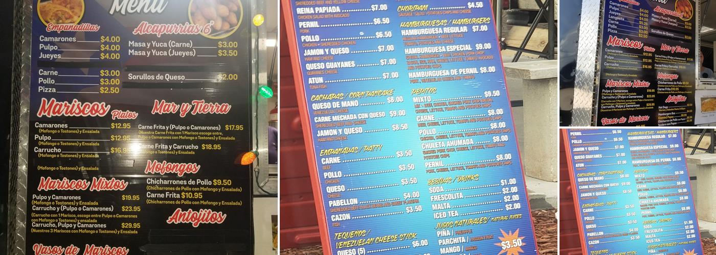 El Rincón Isleño Menu