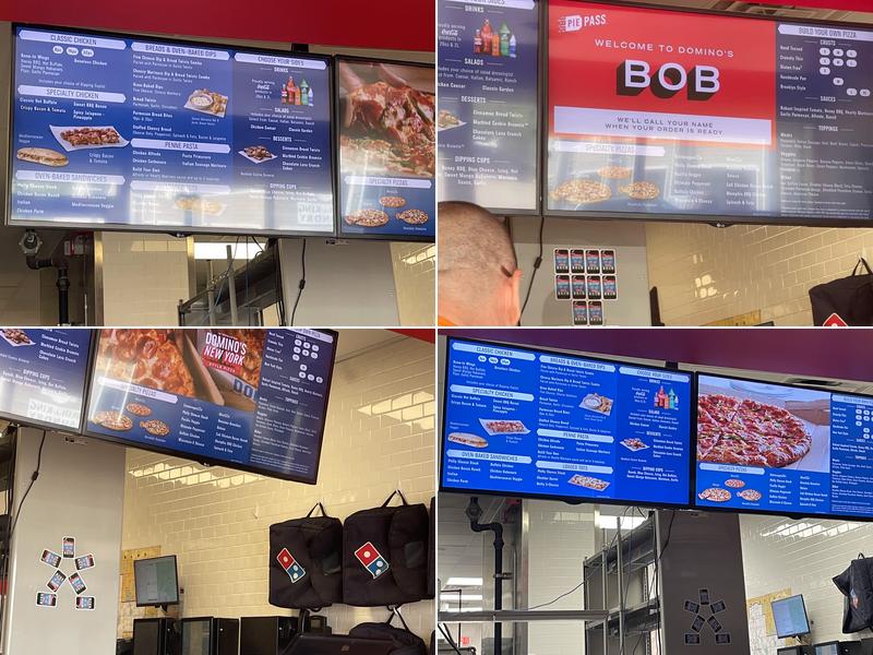 Domino's Pizza Menu