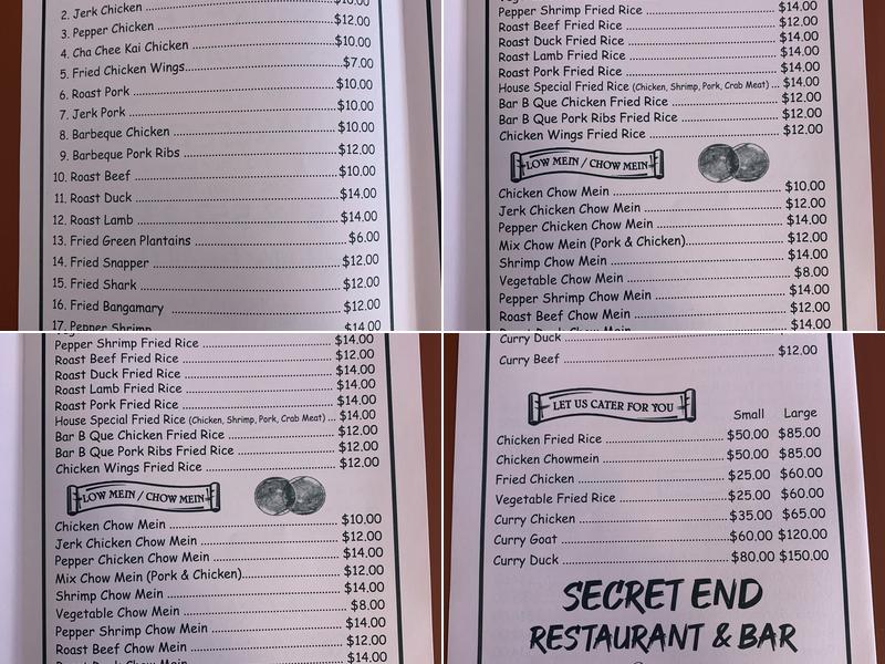 Secret End Menu