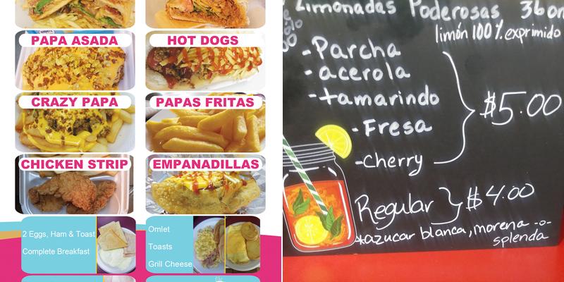 Scoops 4U / Tu Riconcito Boricua! Menu