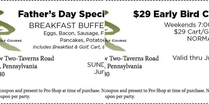 Cedar Ridge Restaurant Menu