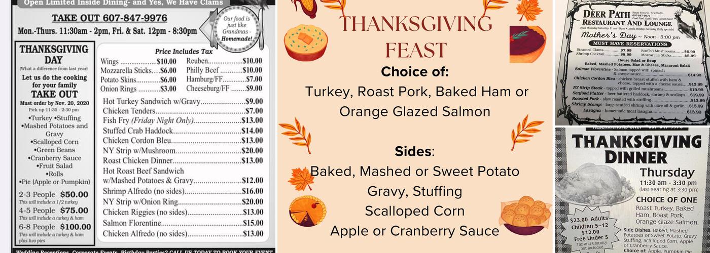 Deerpath Restaurant Menu