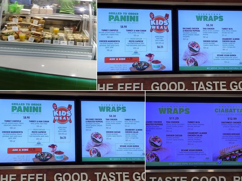 Green Leaf's Menu