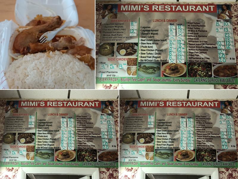 Mimi's Restaurant Menu