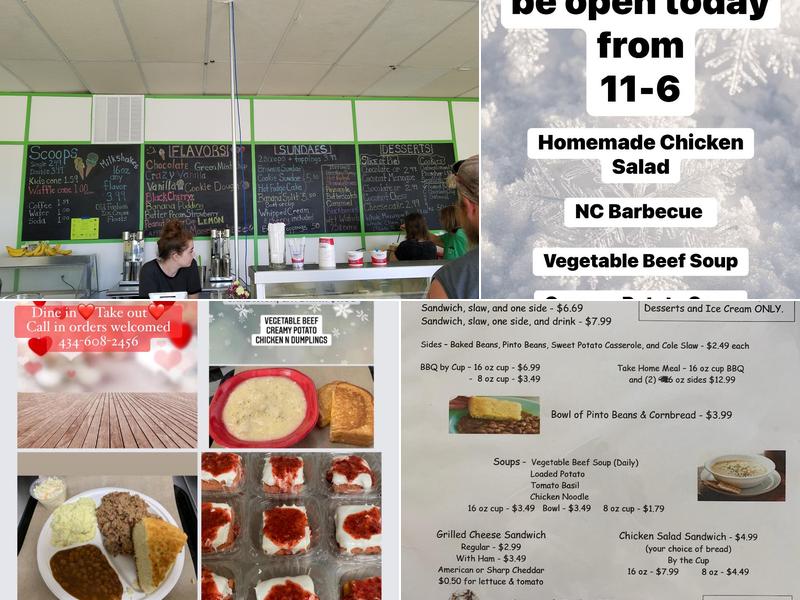 Scoops Ice Cream Menu