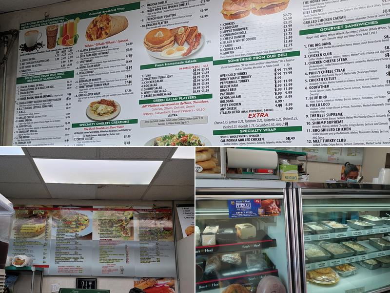 Bagel & Bakery Menu