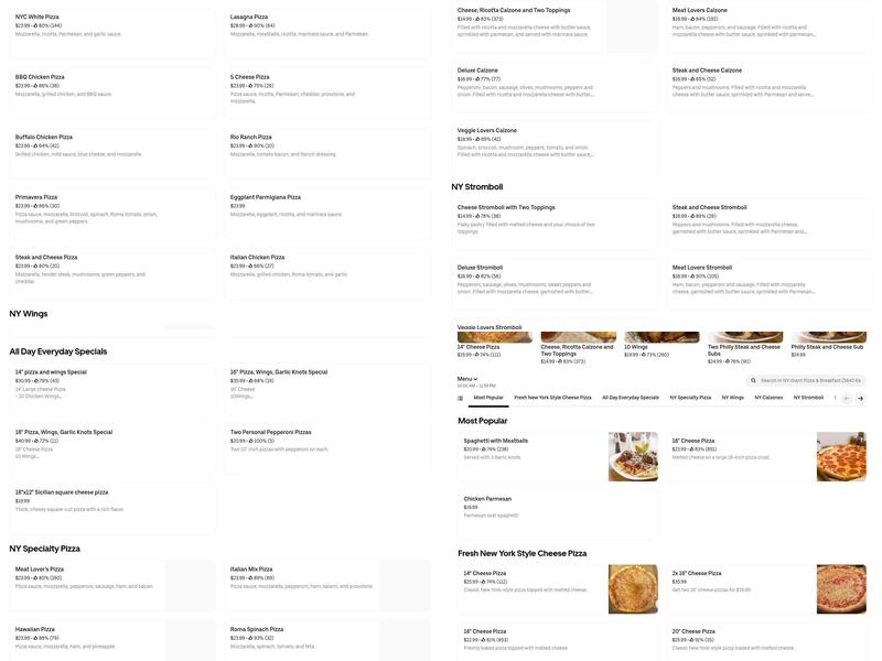 PizzaBurguer 32807 Menu