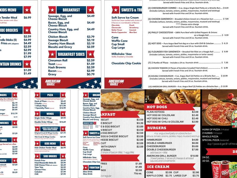 Mars Hill American Grill Menu