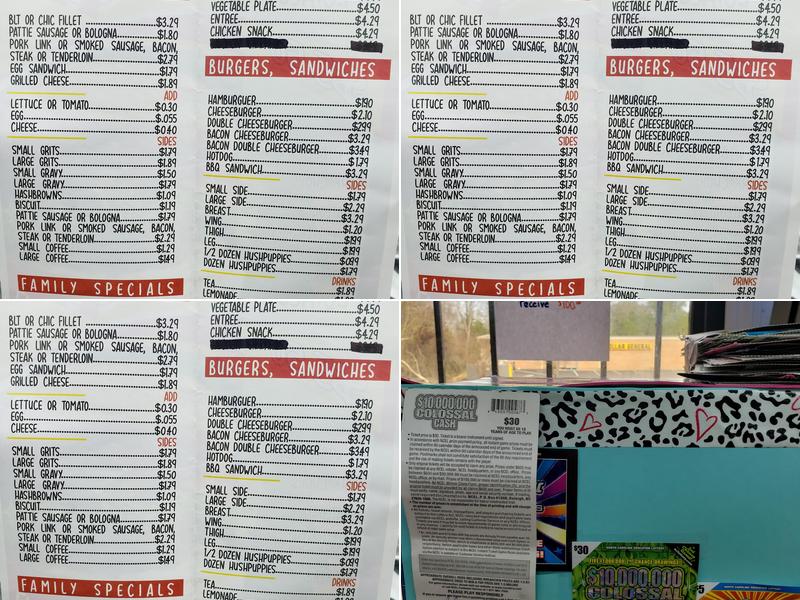 Davis Express Menu