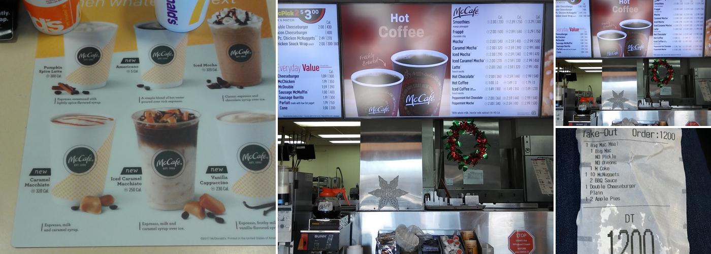 McDonald's Menu