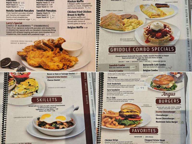 Buttermilk Café Menu