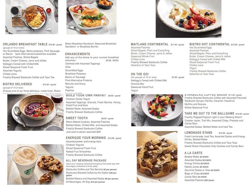 The Bistro - Eat. Drink. Connect.® Menu