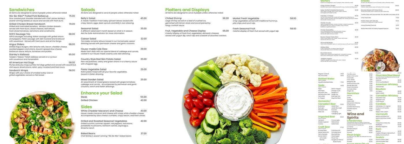 Riverside Grill Menu