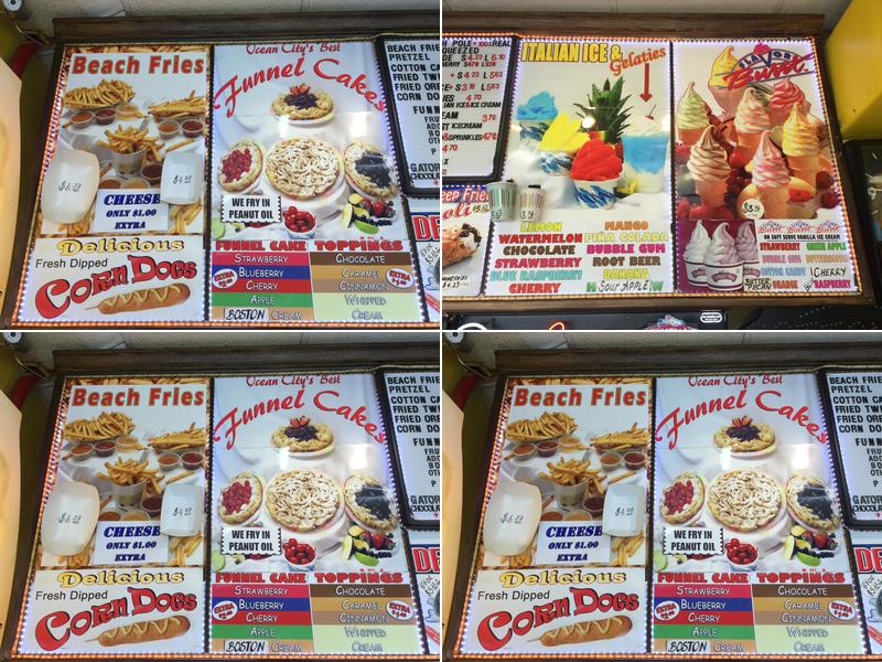 North Pole Lemonade Menu