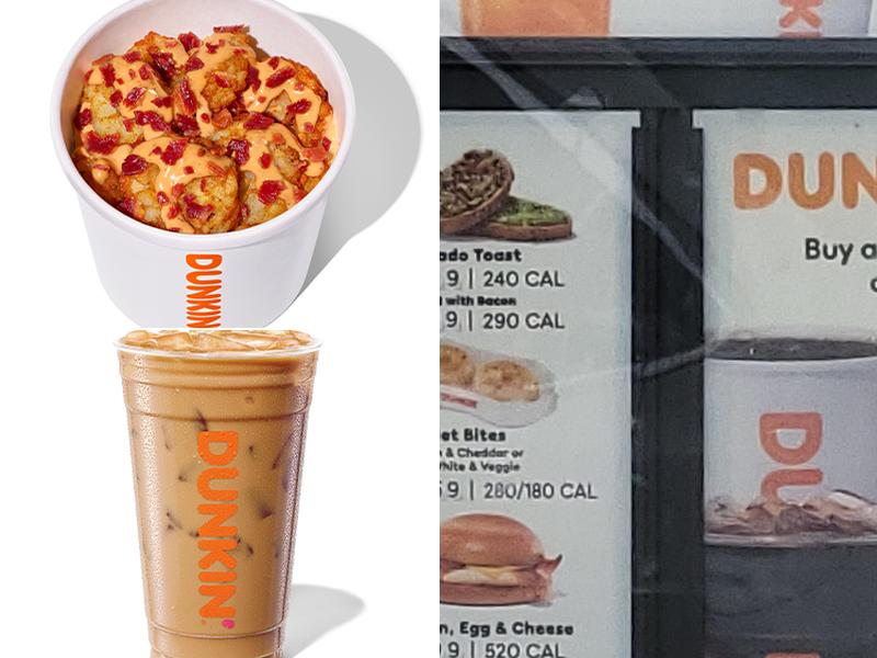 Dunkin' Menu