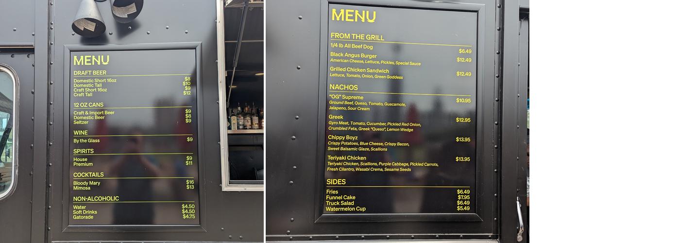 Eat to the Beat Menu