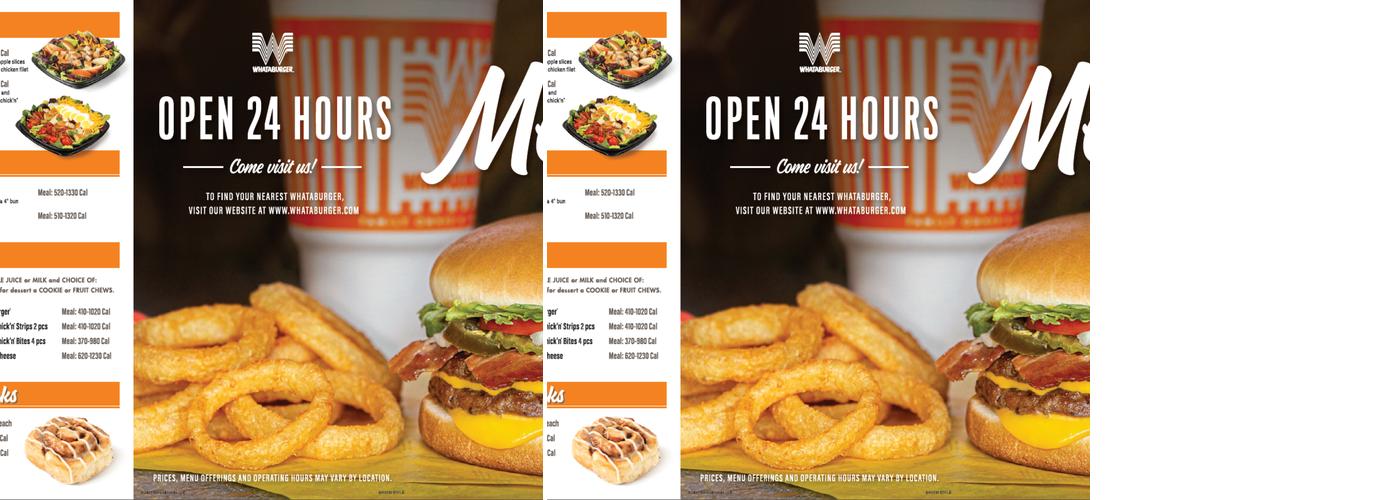 Whataburger Menu