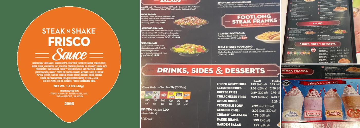 Steak 'n Shake Menu