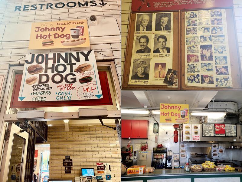 Johnny Hot Dog Menu