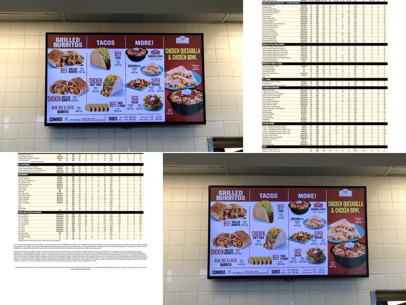 Red Burrito Menu