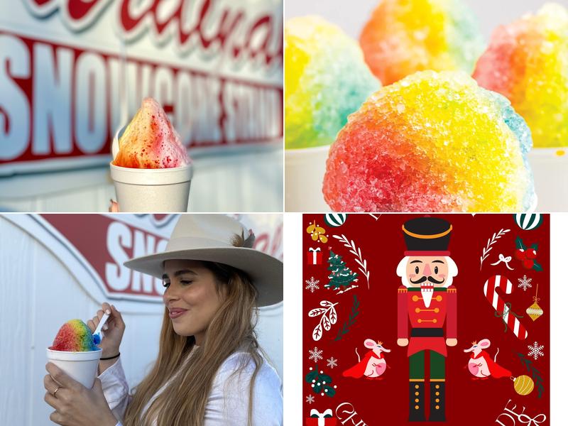 Cardinal Snow Cone Stand