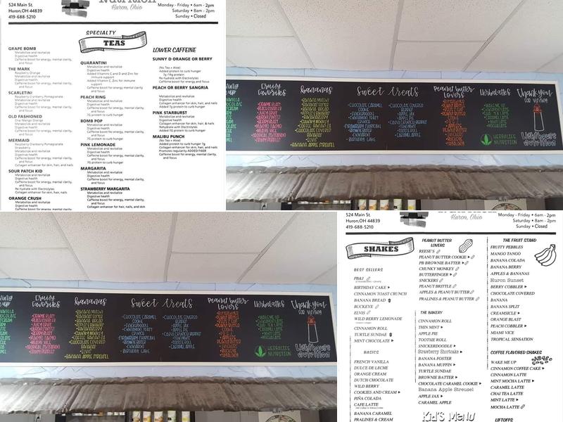 Lighthouse Fitness & Nutrition Menu