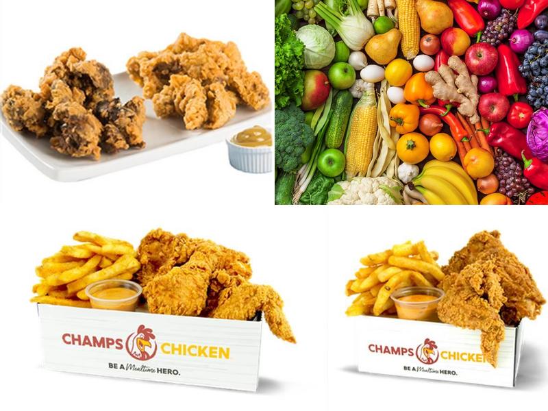 Champs Chicken 475 N Walnut St, Pinebluff