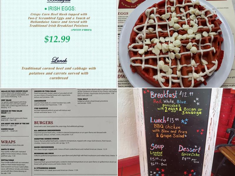 Darrell's Diner Menu