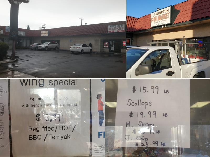 Compton Fish Market 116 N Long Beach Blvd, Compton