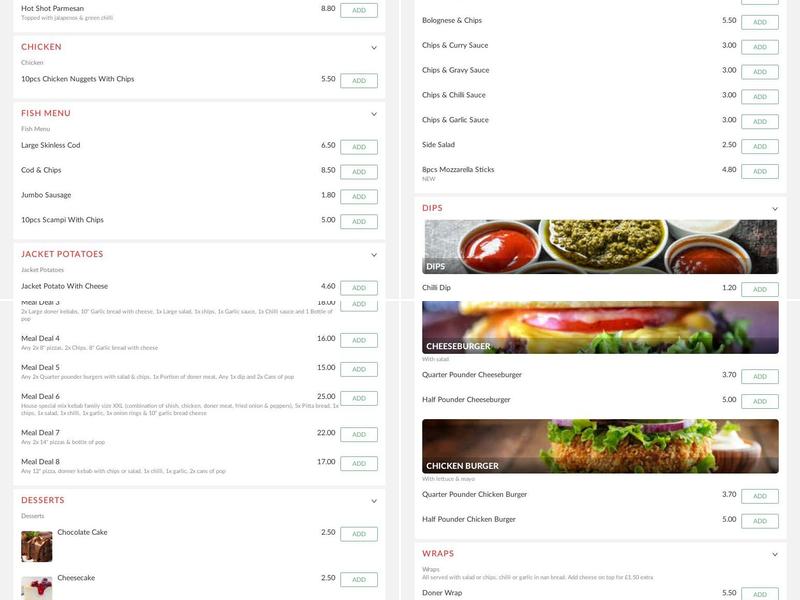 Best Pizza Express Blyth Menu