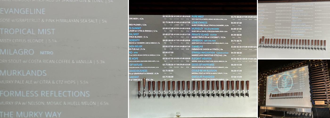 Pure Project Balboa Park Menu