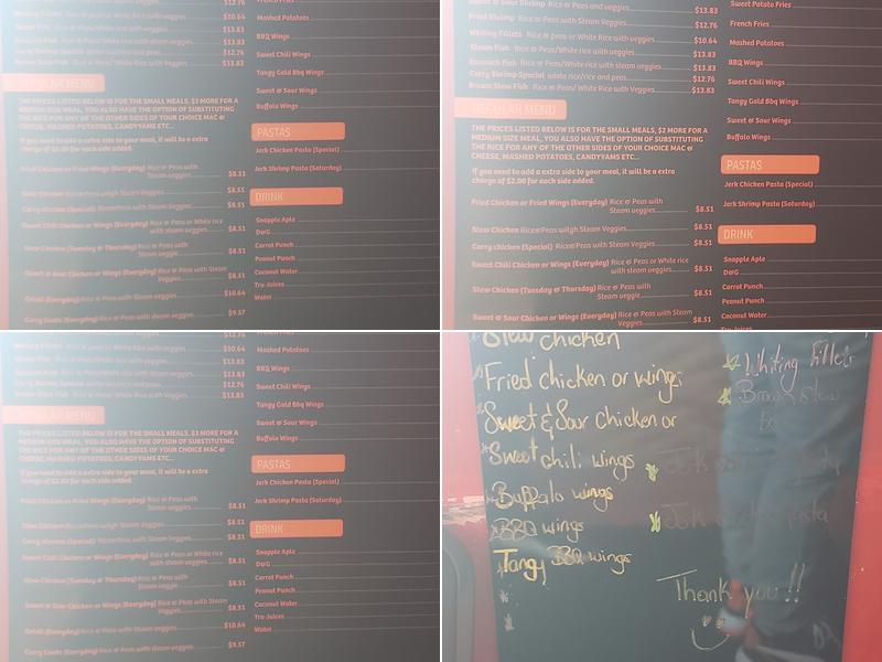 Carson's Kitchen Menu
