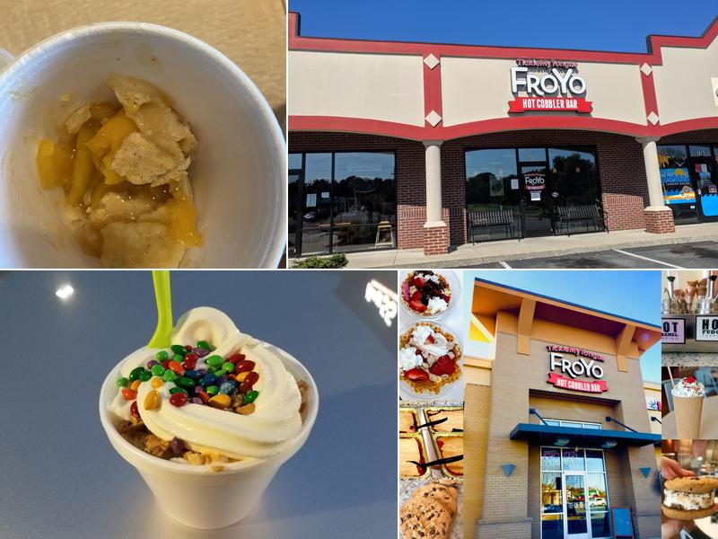 Tickle My Tongue FROYO & Hot Cobbler