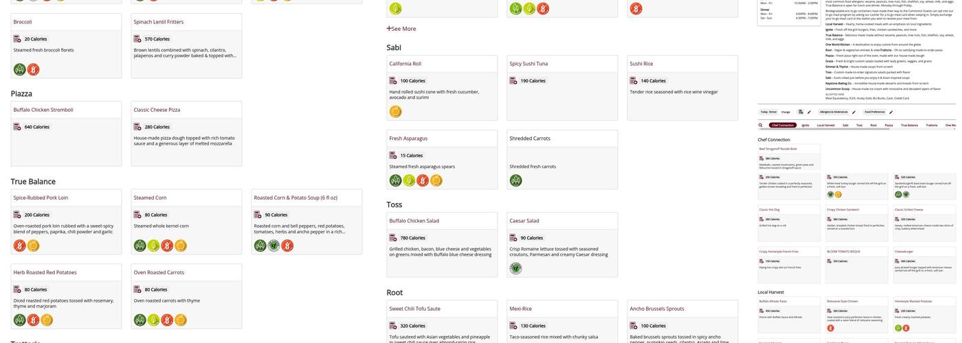 Scranton Commons Dining Hall Menu