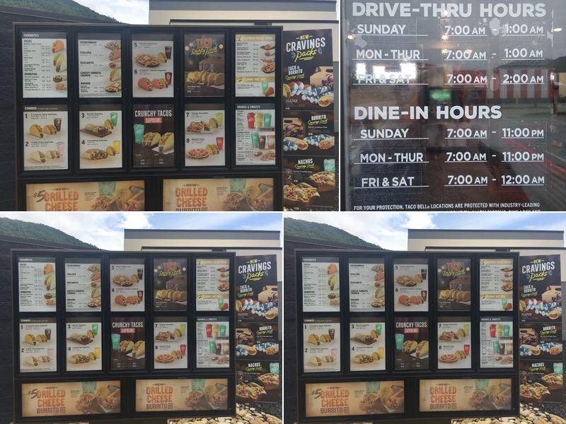 Taco Bell Menu