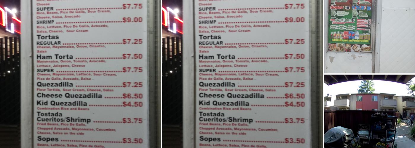 Taco's Tierra Caliente Menu