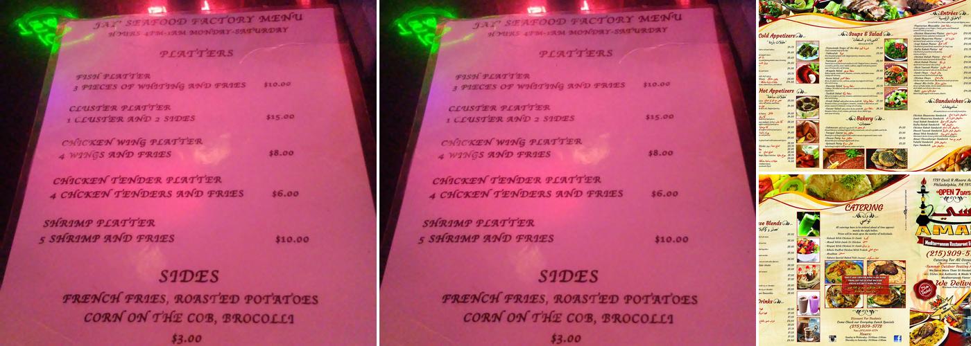 Jay's Seafood Factory & Hookah Lounge Menu