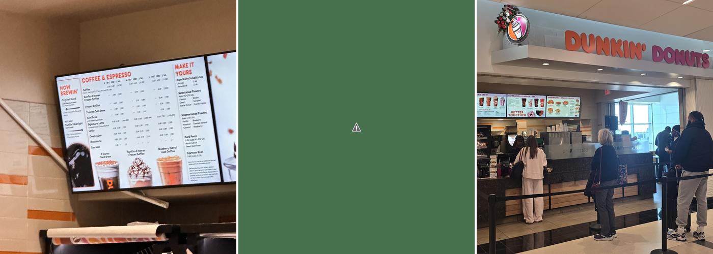 Dunkin' Menu