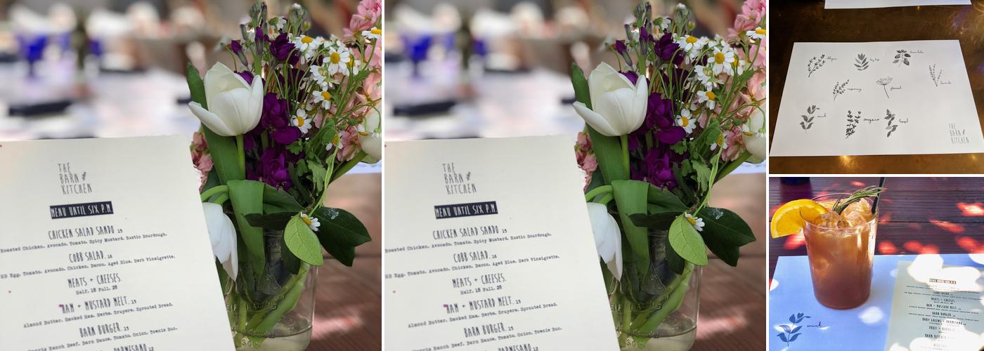 The Barn Kitchen Menu