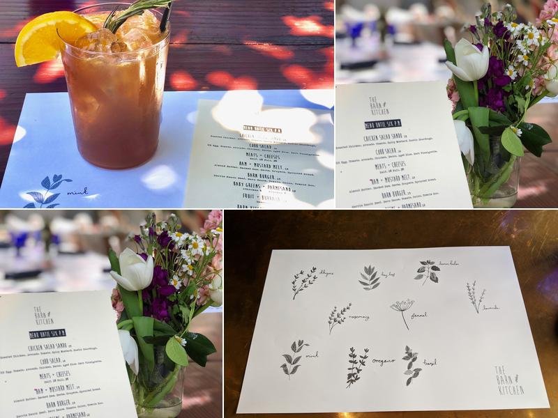 The Barn Kitchen Menu