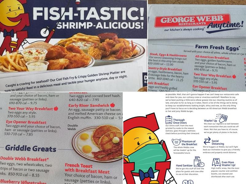 George Webb Restaurant Menu