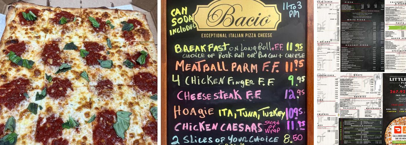 Little Italy Pizza & Trattoria Menu