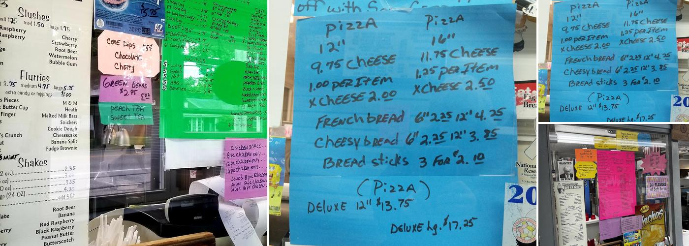 Heavenly Delight Menu